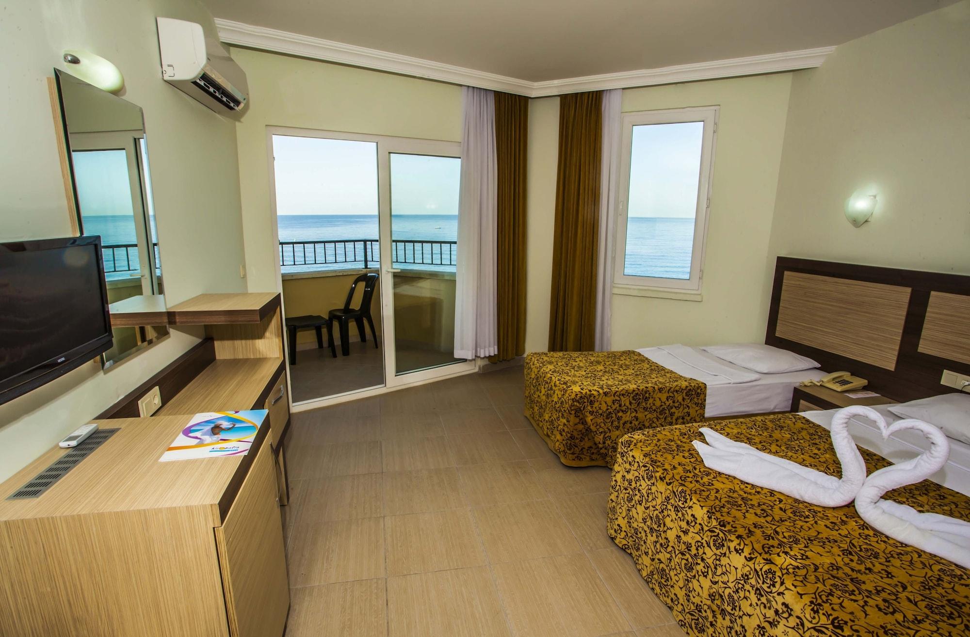 Kleopatra Beach Hotel Alanya Bagian luar foto