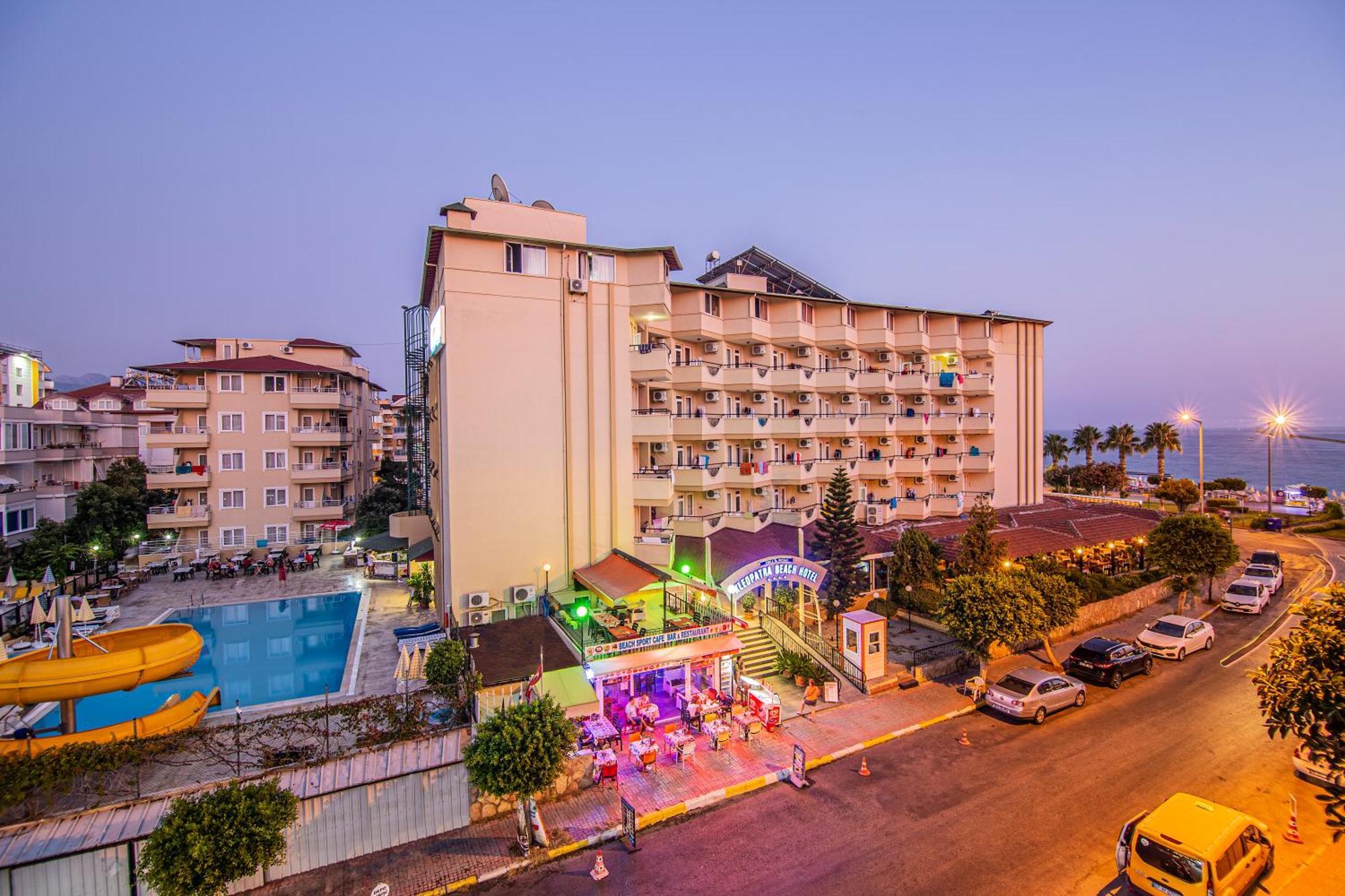 Kleopatra Beach Hotel Alanya Bagian luar foto