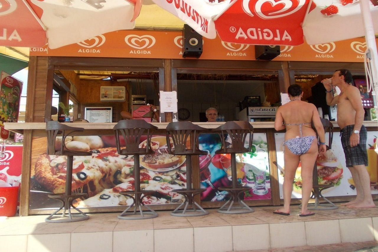 Kleopatra Beach Hotel Alanya Bagian luar foto