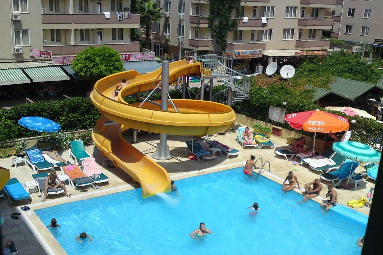 Kleopatra Beach Hotel Alanya Bagian luar foto