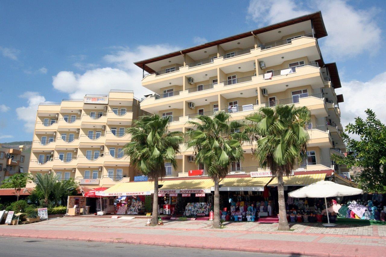 Kleopatra Beach Hotel Alanya Bagian luar foto