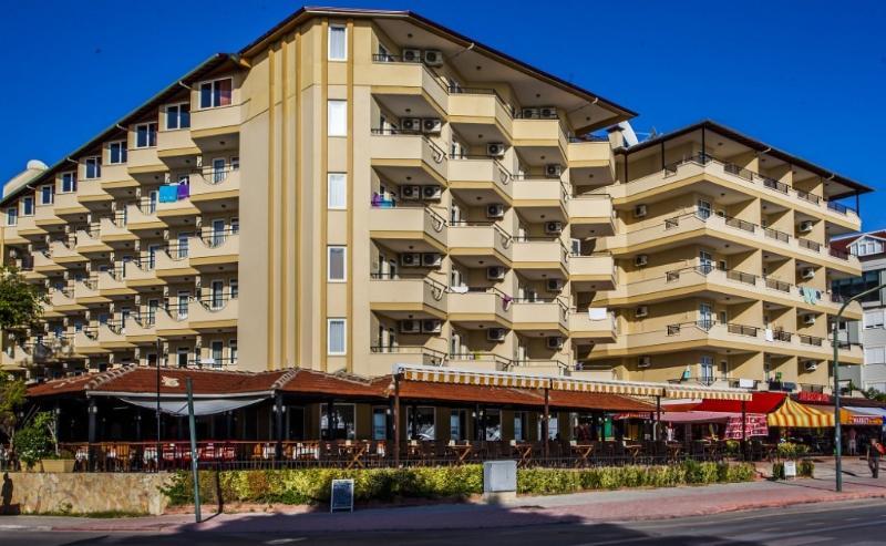 Kleopatra Beach Hotel Alanya Bagian luar foto