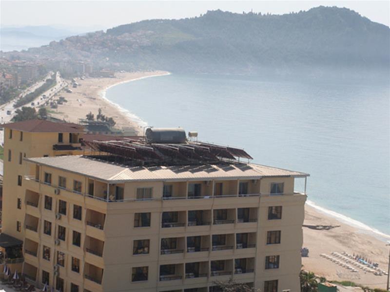Kleopatra Beach Hotel Alanya Bagian luar foto