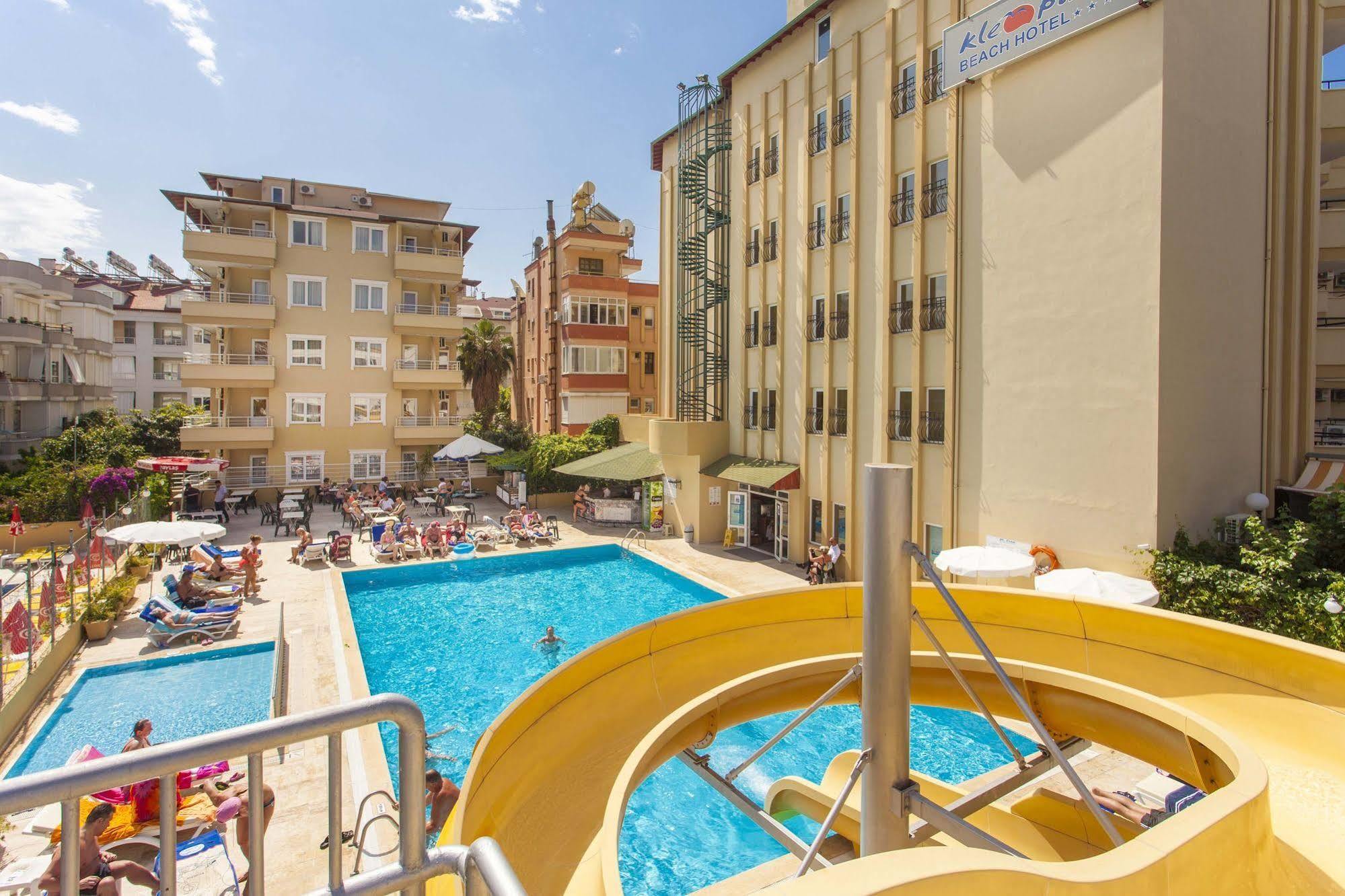 Kleopatra Beach Hotel Alanya Bagian luar foto