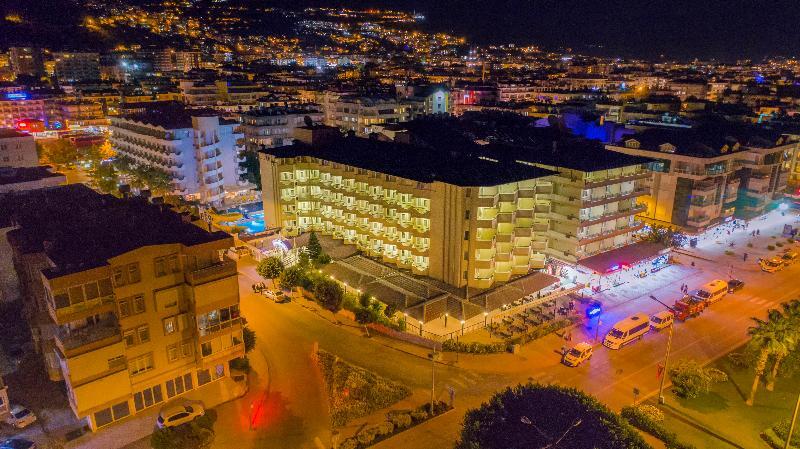 Kleopatra Beach Hotel Alanya Bagian luar foto