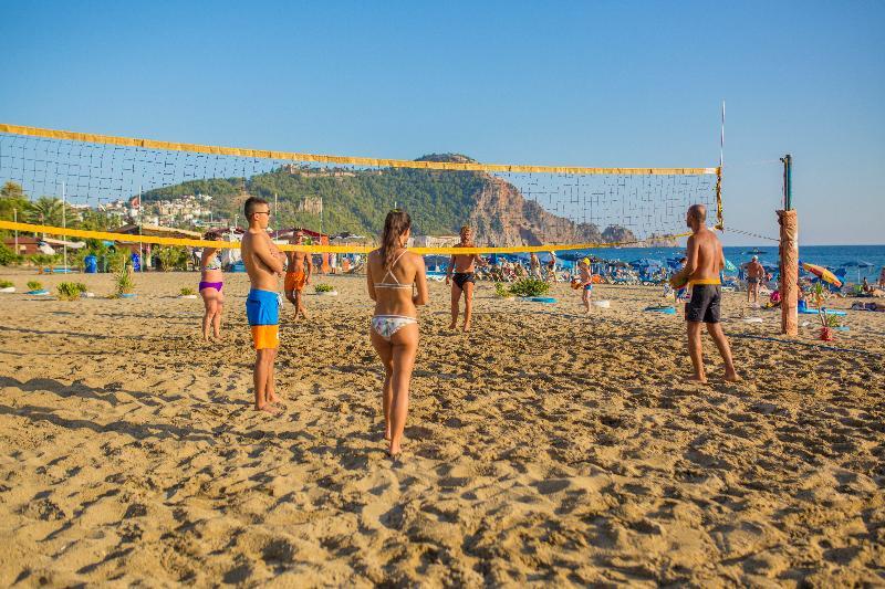Kleopatra Beach Hotel Alanya Bagian luar foto